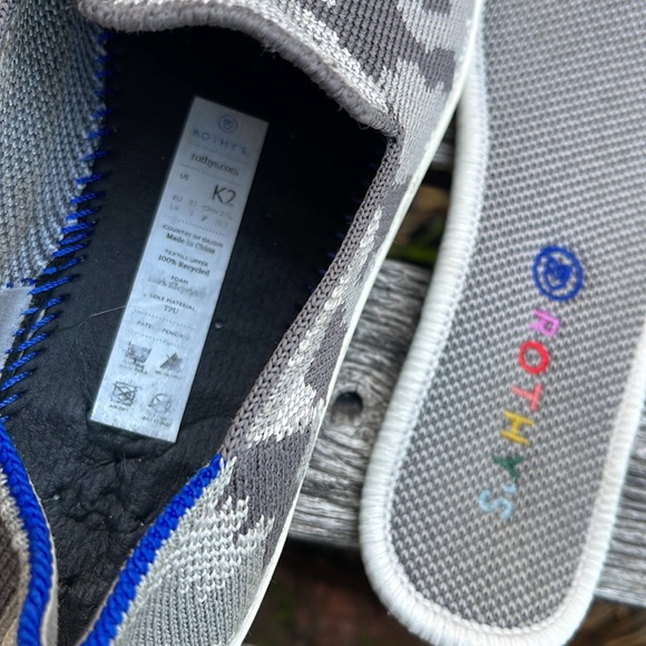 Rothys camouflage kids size 2 - Picture 10 of 10